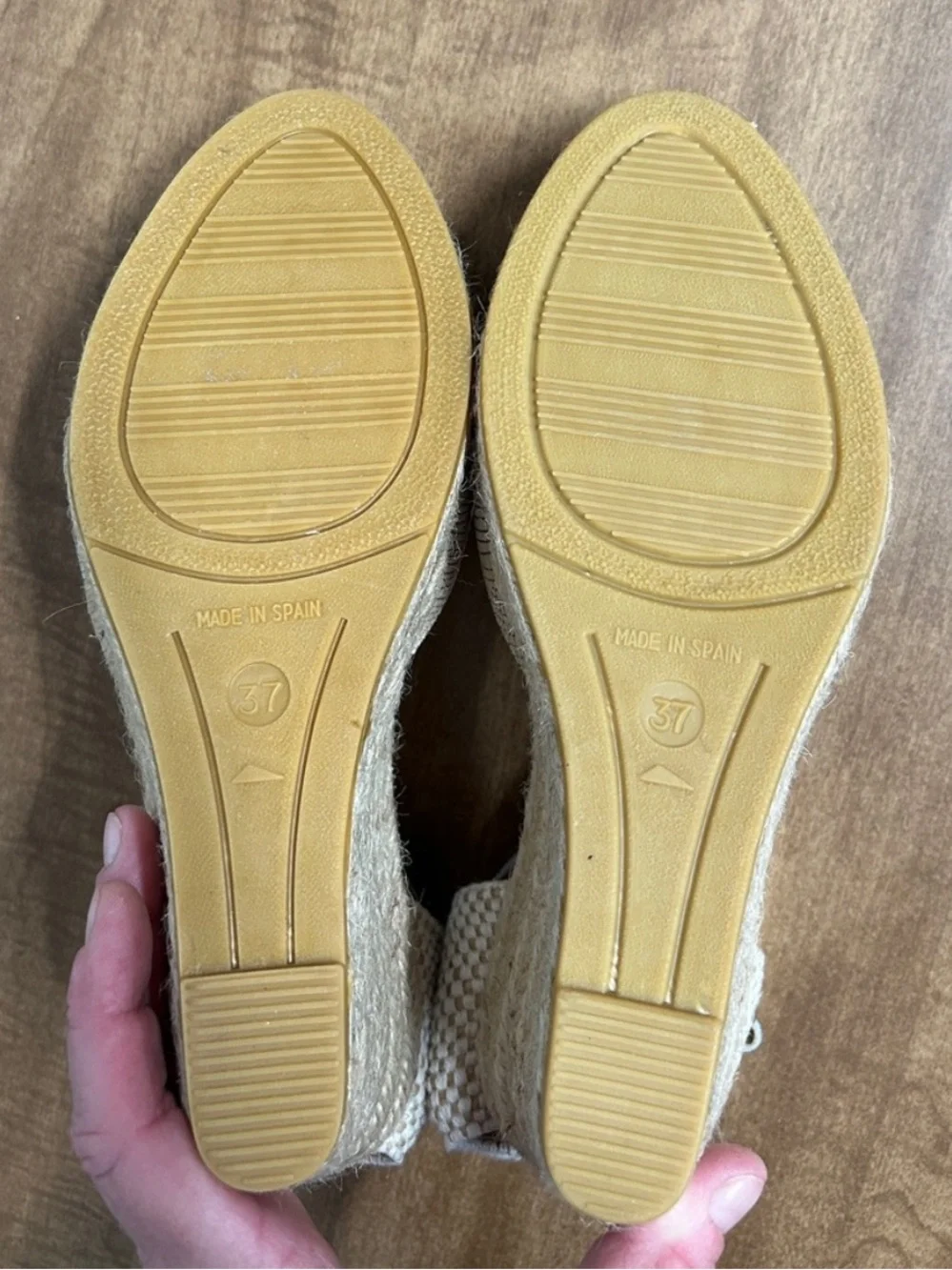 KANNA Spain Metallic Snakeskin Espadrille Wedge Sandal 7⁠ M EU 37 O